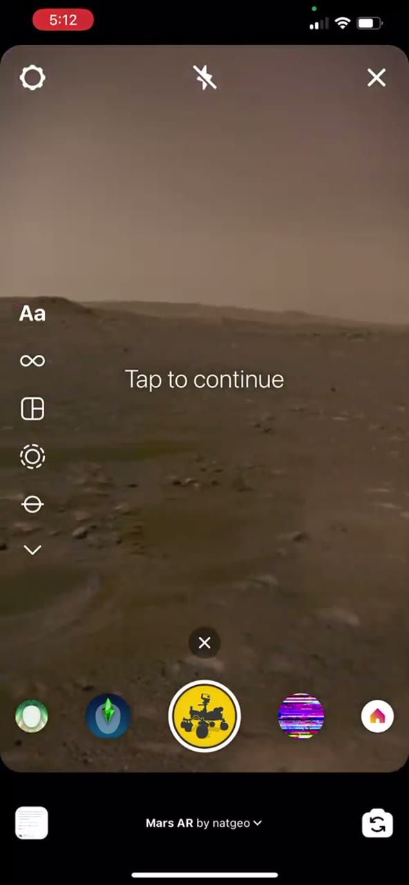 Nat Geo Mars AR demo